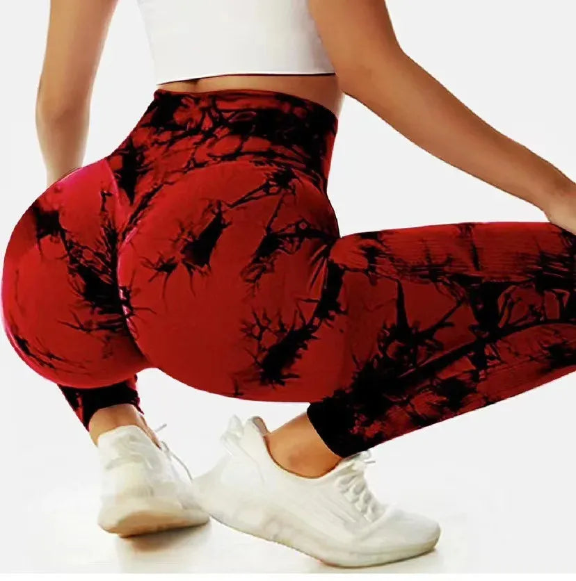 Aria Abstract High Waist Leggings