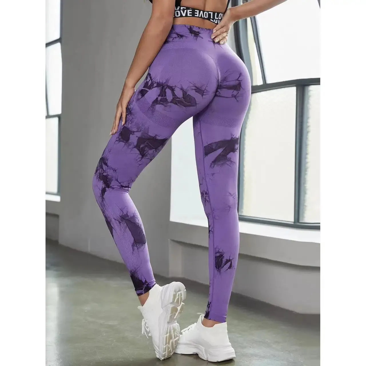 Aria Abstract High Waist Leggings