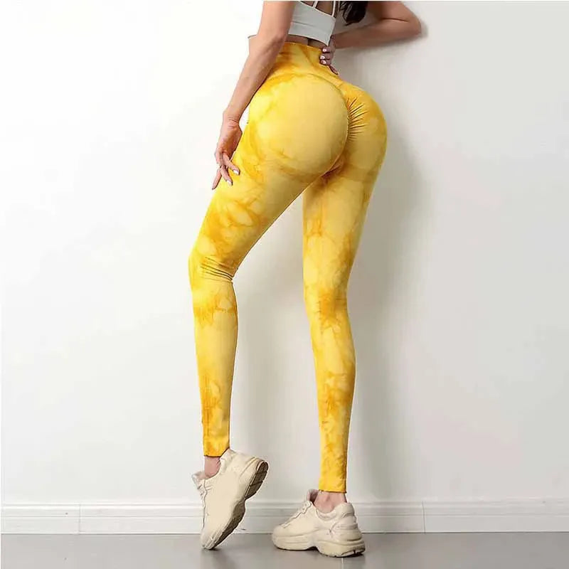 Aria Abstract High Waist Leggings