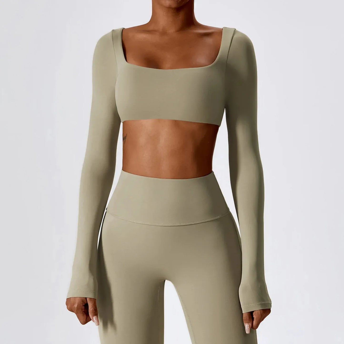 Aria Sleek Essentials Long Sleeve Top
