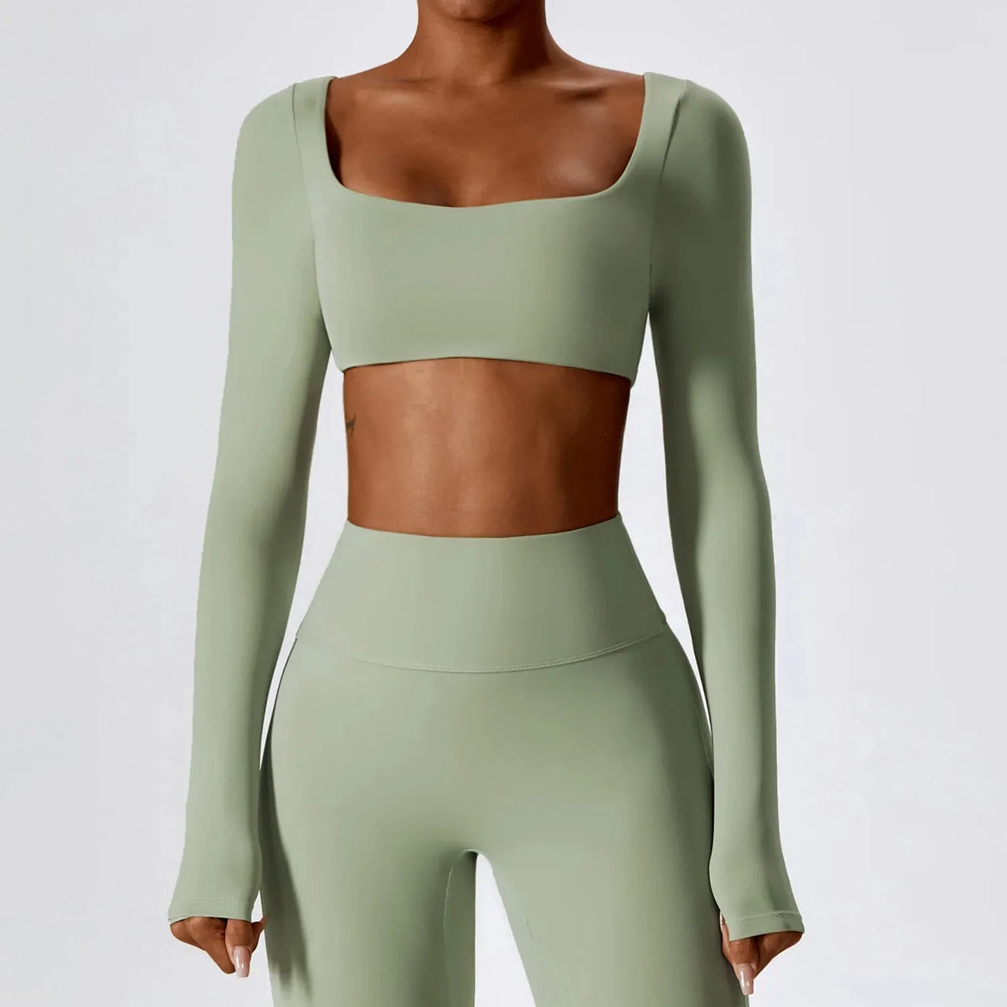 Aria Sleek Essentials Long Sleeve Top