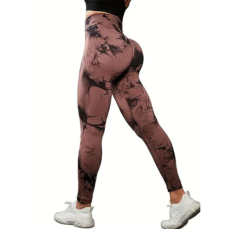 Aria Abstract High Waist Leggings