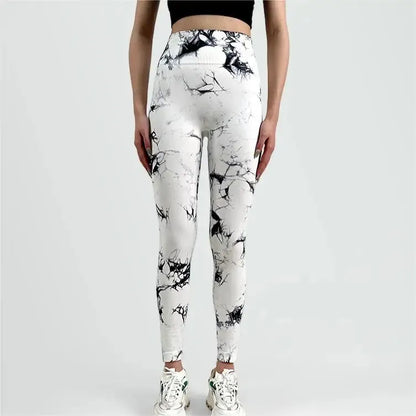 Aria Abstract High Waist Leggings