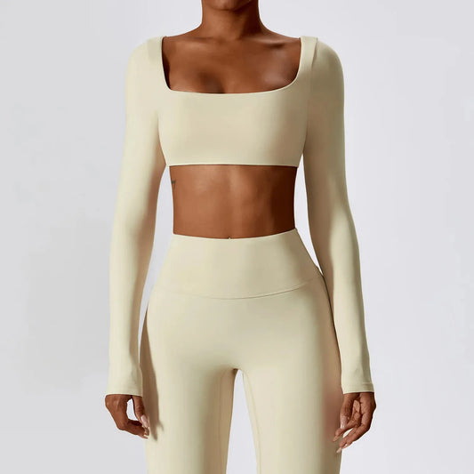 Aria Sleek Essentials Long Sleeve Top